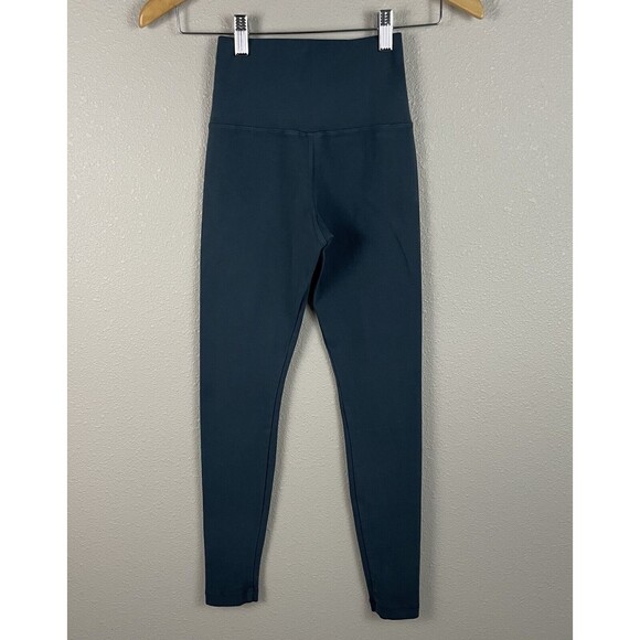 American Giant Womens Size 0 Blue Ankle Legging Pant - Picture 2 of 4